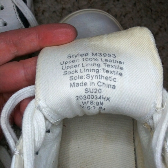 Madewell Delia Sidewalk Black & White Retro Leather Sneakers - Picture 11 of 14